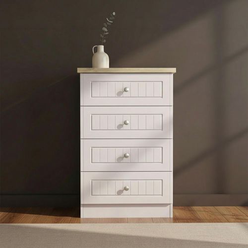 Vienna Chest - 4 Drawer - Midi - Cashmere