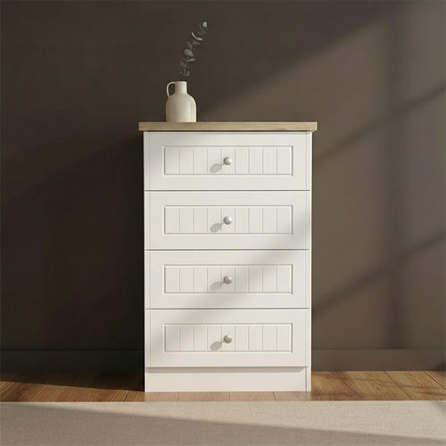 Vienna Chest - 4 Drawer - Midi - Porcelain
