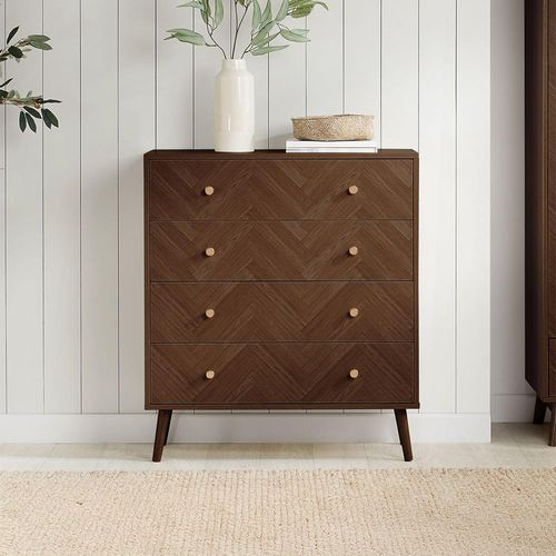 Herringford Chest - 4 Drawer - Walnut