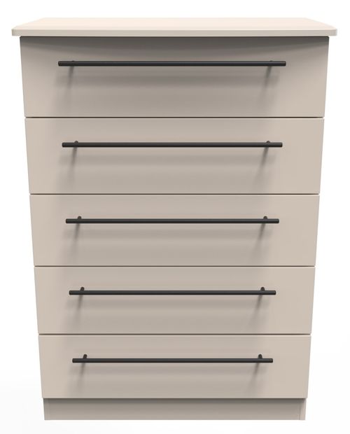 Beverley Cashmere 5 Drawer Chest