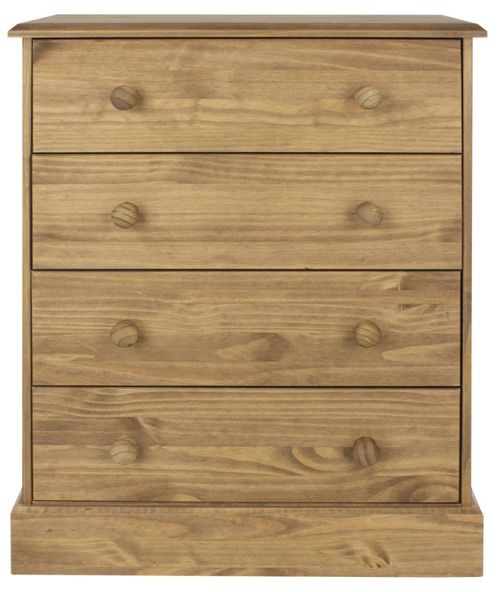 Cotswold Pine 4 Drawer Chest