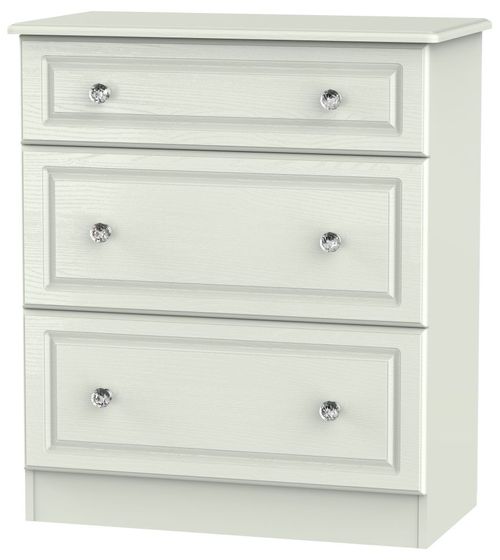 Crystal Cashmere 3 Drawer Deep Chest