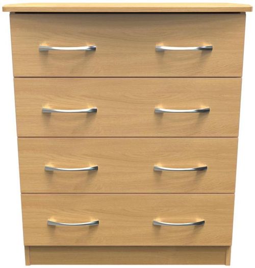 Eve Oak Effect 4 Drawer Chest