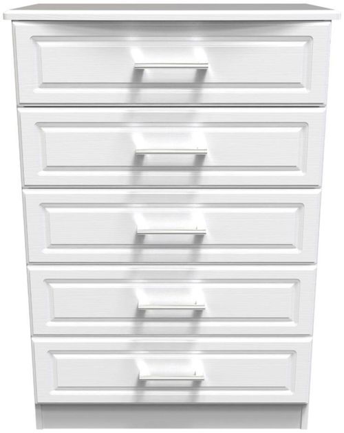 Gina White 5 Drawer Chest