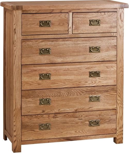 Kent Oak 4+2 Drawer Chest