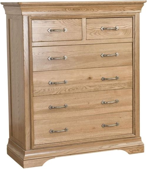 Lyon Oak 4+2 Drawer Chest