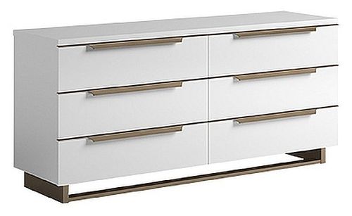 Smart Chest - 6 Drawer - Wide - White