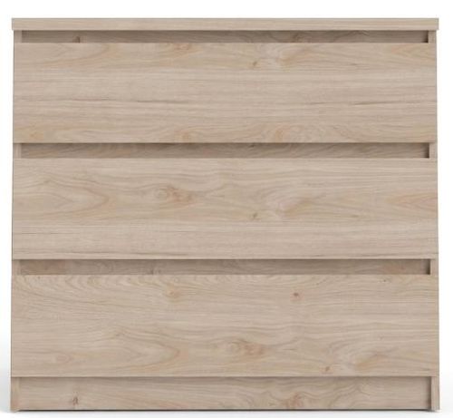 Naia Oak Effect 3 Drawer Small Chest