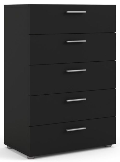 Pepe Black 5 Drawer Chest