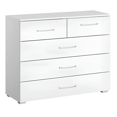 Rauch Alegro 3+2 Drawer Chest - Alpine White