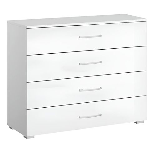 Rauch Alegro 4 Drawer Chest - Alpine White