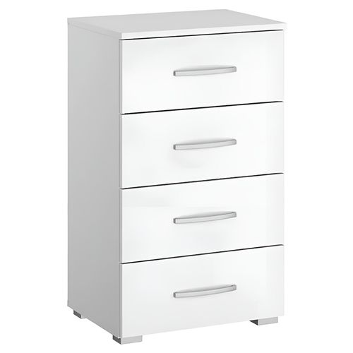 Rauch Alegro 4 Drawer Narrow Chest - Alpine White