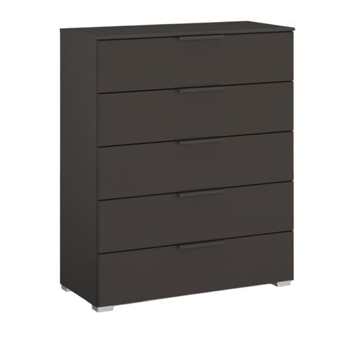 Skat Meridian Chest - 5 Drawer - Graphite