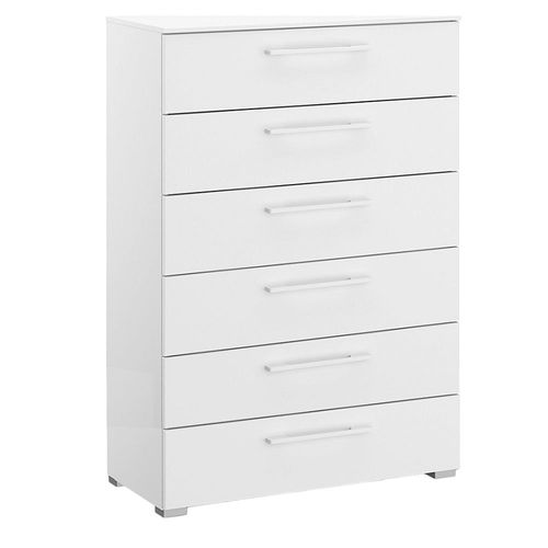 Rauch Skat Pure 6 Drawer Chest - Alpine White