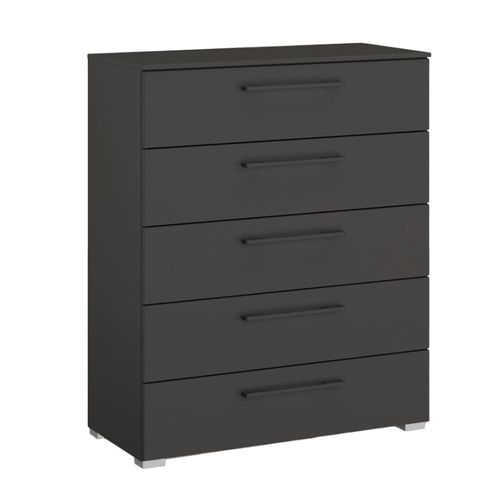 Rauch Skat Shine 5 Drawer Chest - Graphite