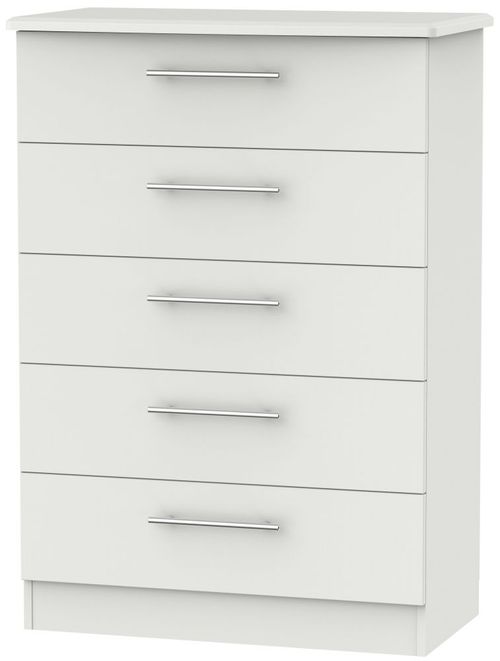 Sherwood Grey 5 Drawer Chest