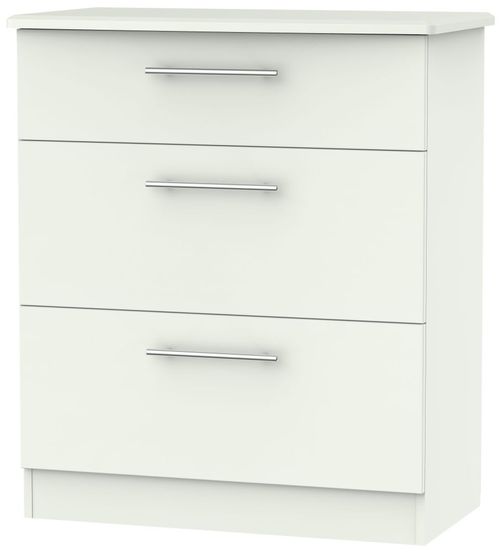 Sherwood Porcelain 3 Drawer Deep Chest