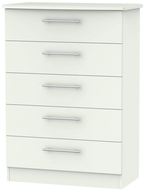 Sherwood Porcelain 5 Drawer Chest