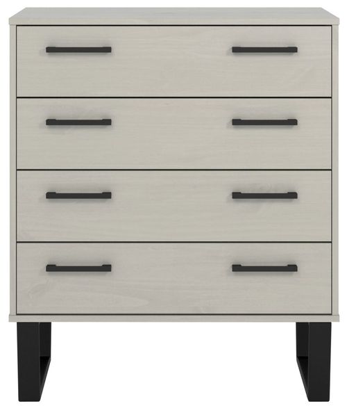 Texas Grey 4 Drawer Chest