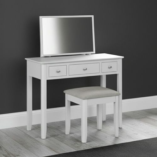 Hampstead Dressing Table Set - 3 Drawer - White