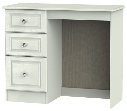 Crystal Cashmere 3 Drawer Single Dressing Table