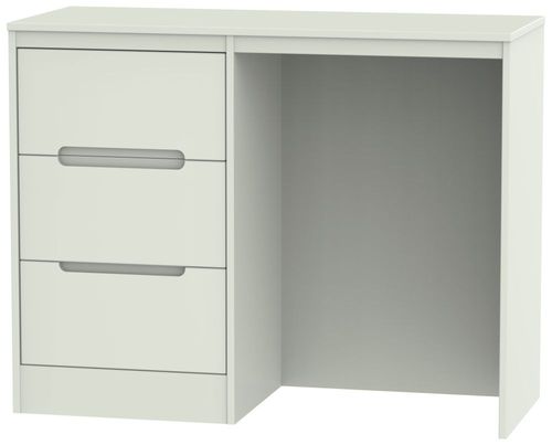 Monaco Cashmere 3 Drawer Single Dressing Table