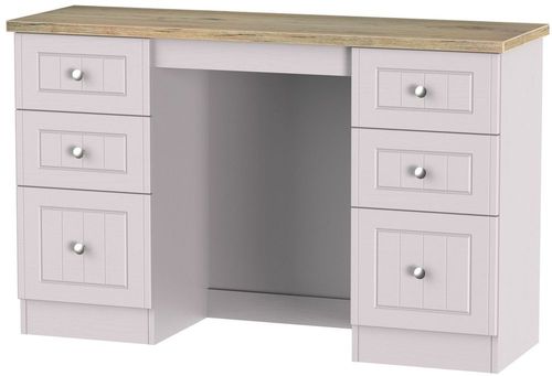 Vienna Cashmere 6 Drawer Double Dressing Table