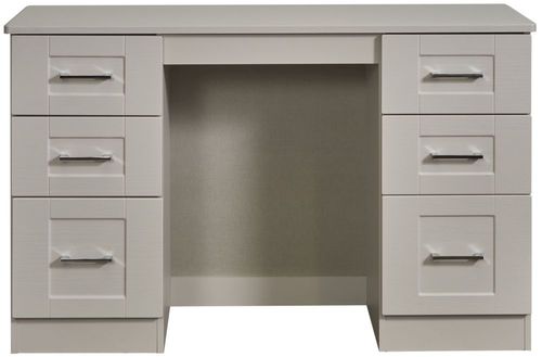York Cashmere 6 Drawer Double Dressing Table