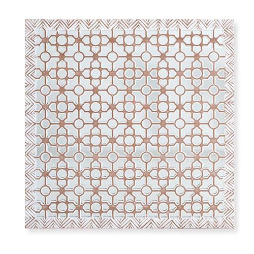 Luminita Decorative Panel - Pickled White - Square - 120cm
