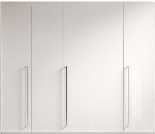 Modern Treviso White Italian 5 Door Wardrobe