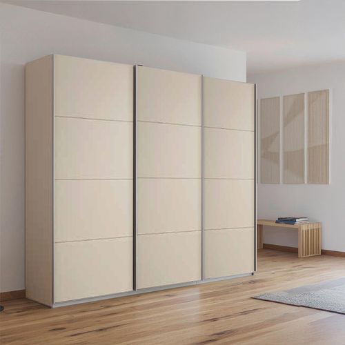 Rauch Kulmbach 203cm 3 Door Sliding Wardrobe - Champagne