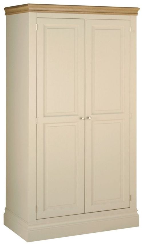Versailles Ivory Painted 2 Door Wardrobe
