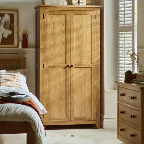 Marlborough Wardrobe - 2 Door - Oak