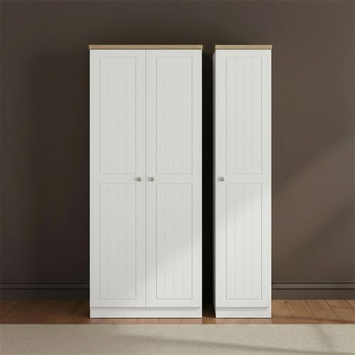 Vienna Wardrobe - 3 Door - Triple - Porcelain