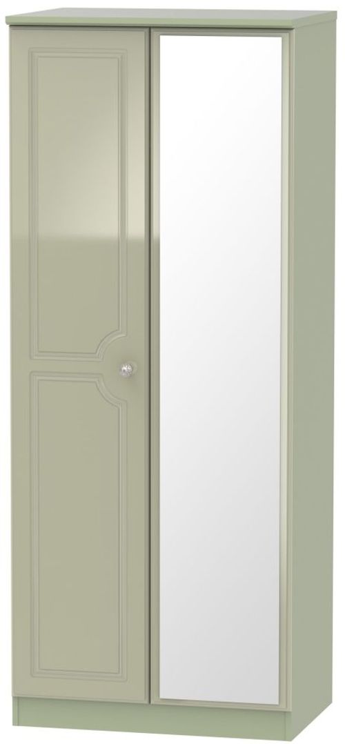 Balmoral Mushroom 2 Door Wardrobe - 1 Mirror