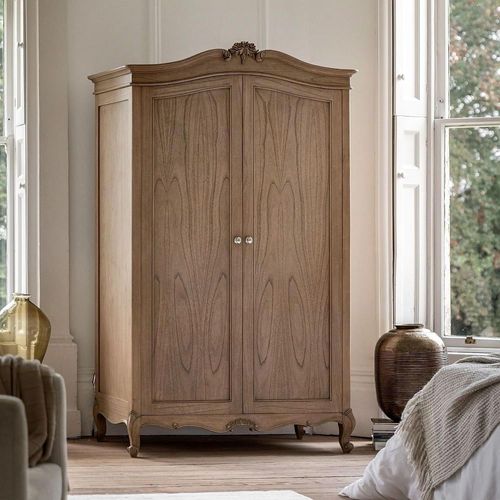 Clearance - Chic Weathered 2 Door Wardrobe - A29