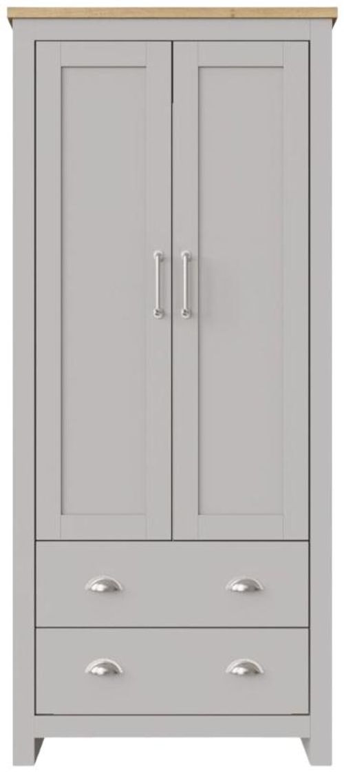 Lyman 2 Door 2 Drawer Wardrobe - Variant Available