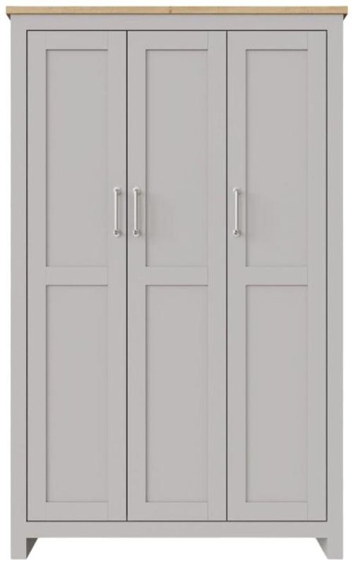 Lyman 3 Door Wardrobe - Variant Available