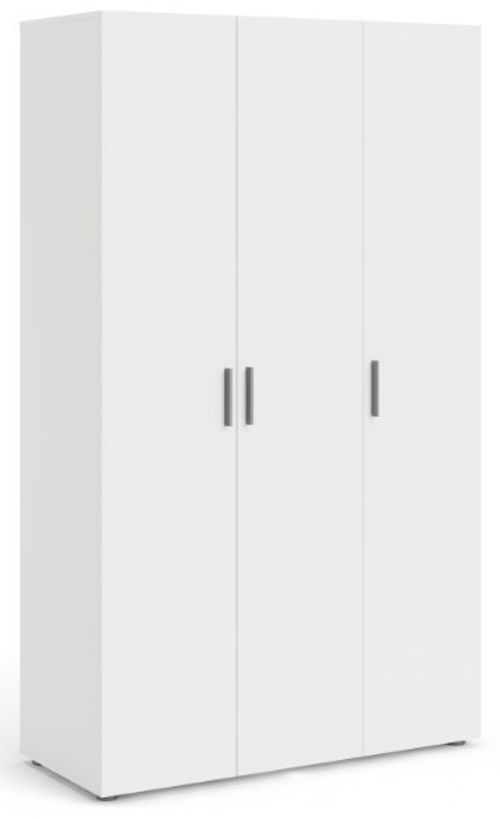Pepe White 3 Door Triple Wardrobe