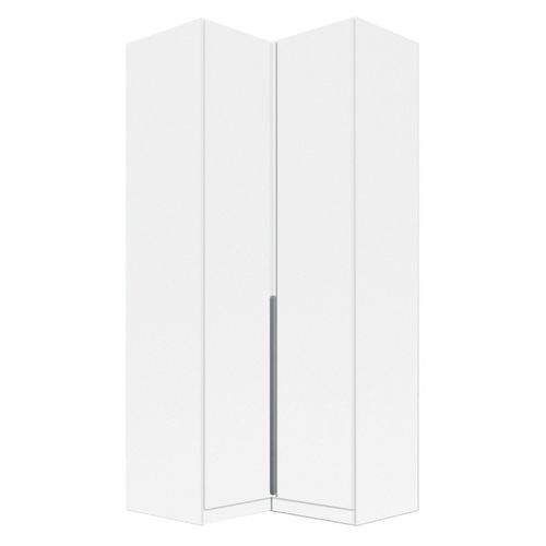 Rauch Alabama 100cm 2 Door Corner Wardrobe - Alpine White