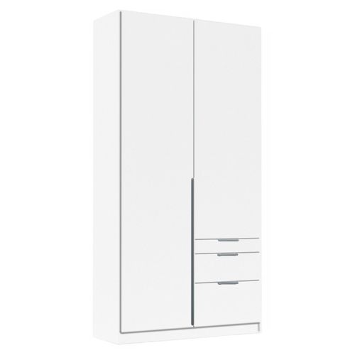 Rauch Alabama 91cm 2 Door Wardrobe with Drawer - Alpine White