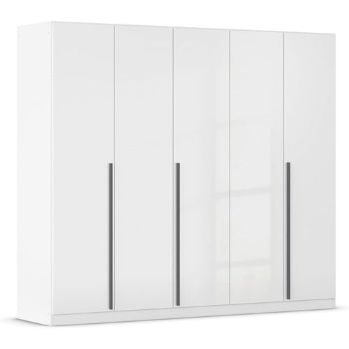 Rauch Alba 226cm 5 Door Wardrobe - White Gloss