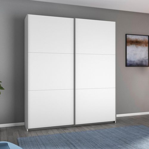 Rauch Aurelio 175cm Alpine White 2 Door Sliding Wardrobe