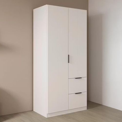 Rauch Ella 91cm 2 Door Wardrobe with Drawer - Alpine White
