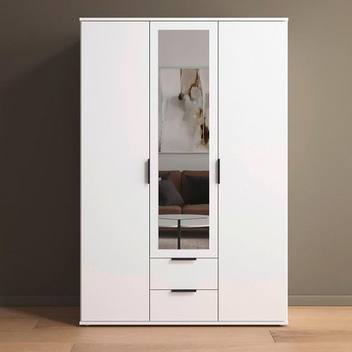 Rauch Essea 127cm 3 Door Combi Wardrobe - Alpine White