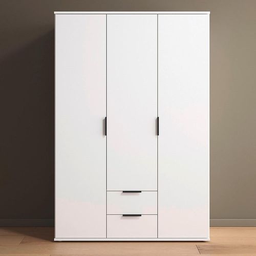 Rauch Essea 127cm 3 Door Wardrobe - Alpine White