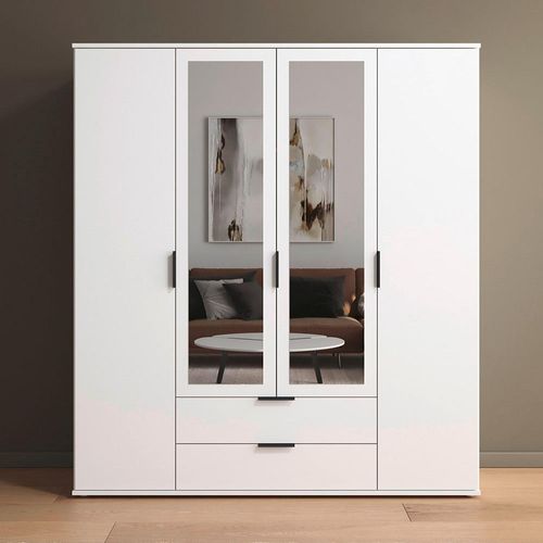 Rauch Essea 168cm 4 Door Combi Wardrobe - Alpine White