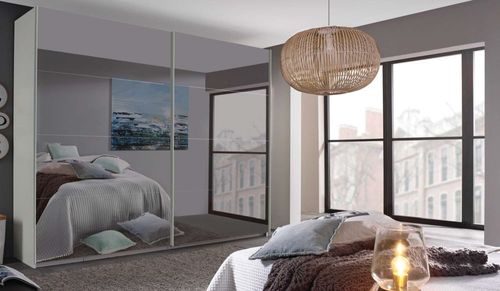 Rauch Filo Full Mirrored Sliding Wardrobe - Variation Available