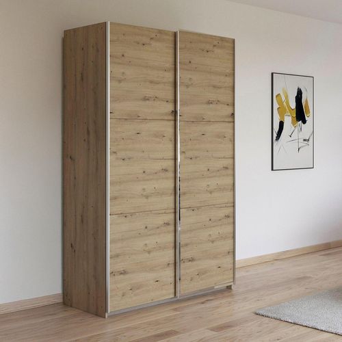 Rauch Kronach 131cm 2 Door Sliding Wardrobe - Artisan Oak