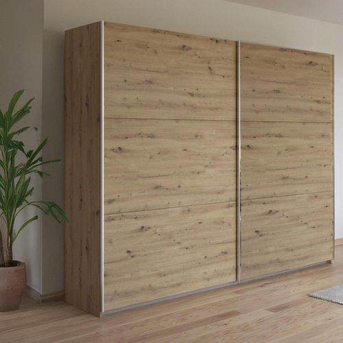 Rauch Kronach 261cm 2 Door Sliding Wardrobe - Artisan Oak